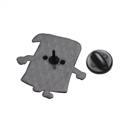 Funny Comedy Anime Enamel Pin
