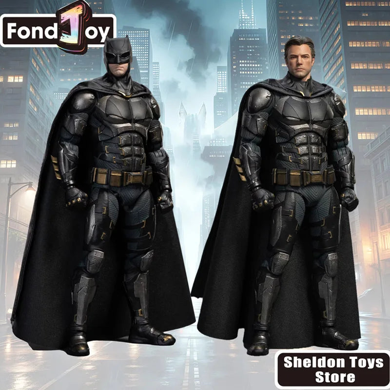Genuine Fondjoy Model DC Batman Action Figure Toy Justice League Fans Action Figures Model Collectible Toys Boys Birthday Gifts
