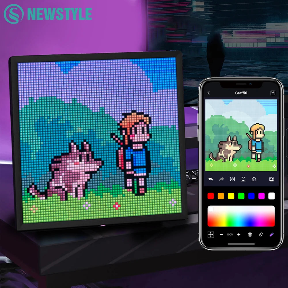 Anime Pixel LED Display