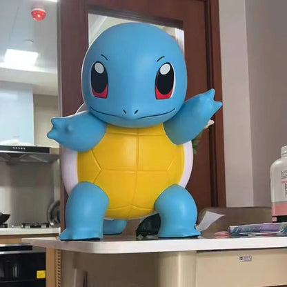 Pokemon 1:1 Large Figure Charmander Eevee Ibrahimovic Porkby Squirtle Raichu Model Doll Ornament Figurine Toy Surprise Gifts