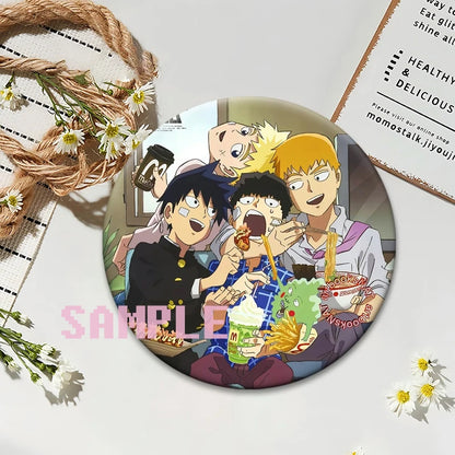 Mob Psycho 100 Shigeo Kageyama Button Pin