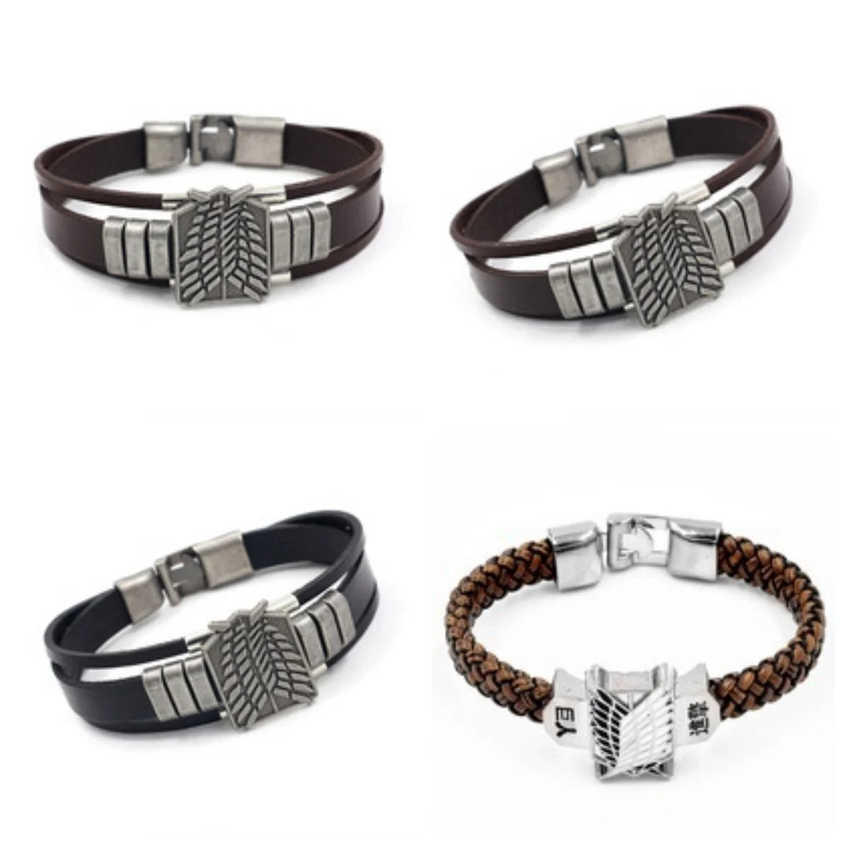 Attack on Titan Wristbands Anime Culture Portable Decorations High Value for Money Practical Gifts for Students