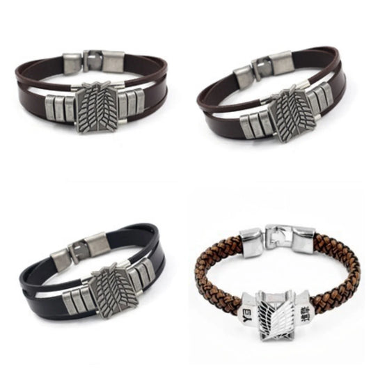 Attack on Titan Wristbands Anime Culture Portable Decorations High Value for Money Practical Gifts for Students