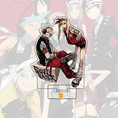 Anime“Soul Eater”Acrylic Character Tsugumi Harudori, Kid Standing Model Stand Exquisite Desktop Decoration Halloween Gift 15CM