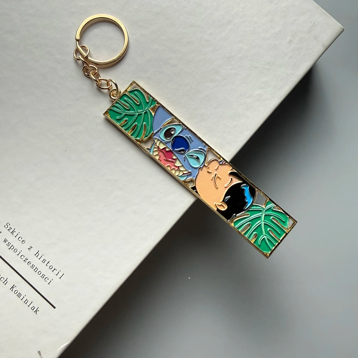Anime Jet Metal Keychain