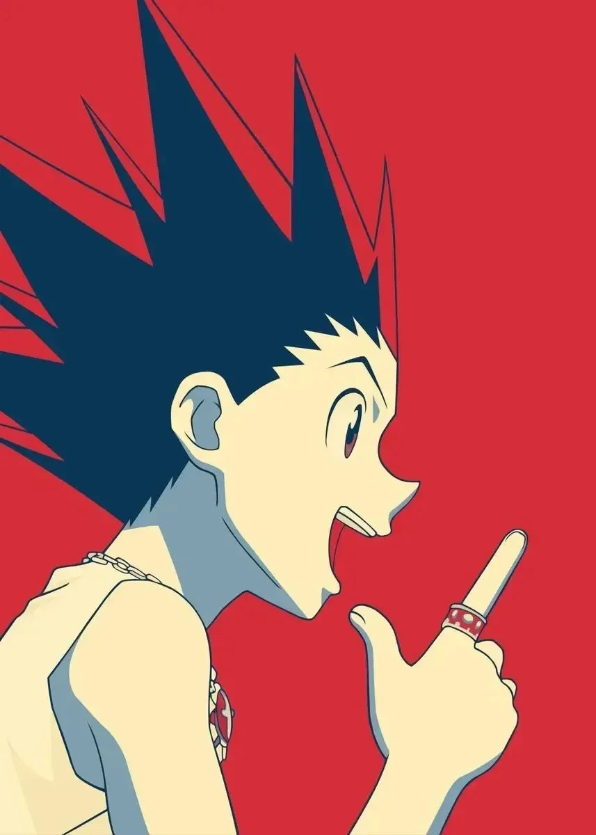 Hunter X Hunter Retro Canvas