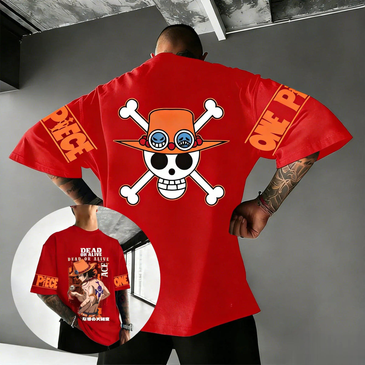 One Piece Ace Graphic Tee