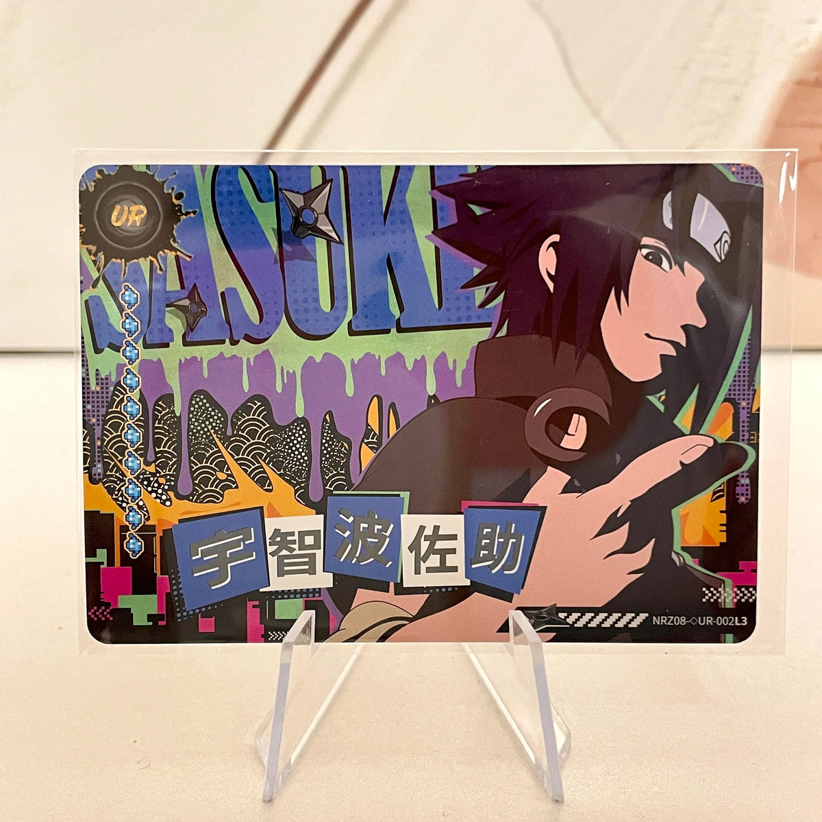 Kayou Naruto New T4W8 T2W9 Anime Rare Card UR  No.01-10 Complete Set Single Card Uzumaki Anime Collection Card Kids Toy Gift
