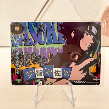 Kayou Naruto New T4W8 T2W9 Anime Rare Card UR  No.01-10 Complete Set Single Card Uzumaki Anime Collection Card Kids Toy Gift