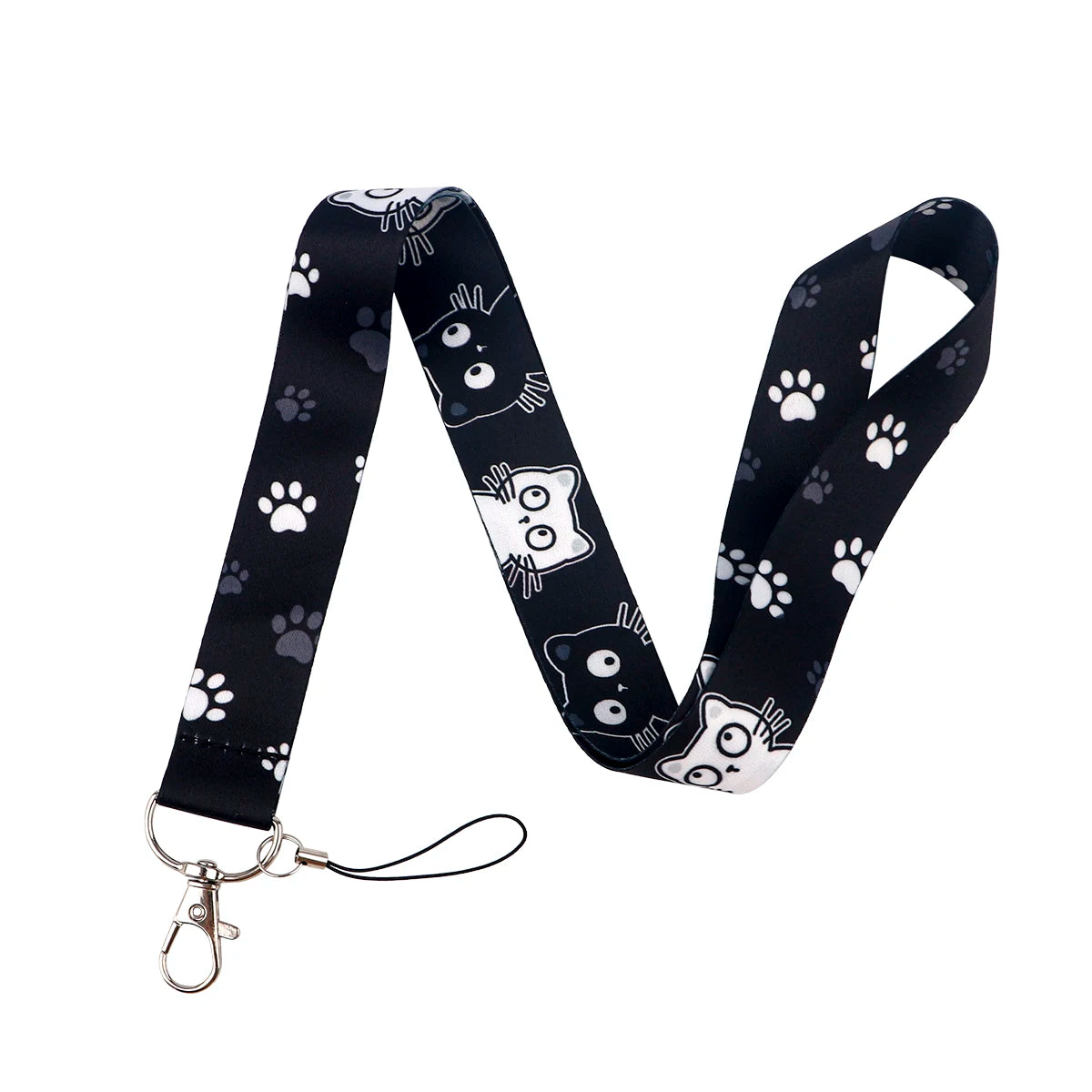 Kawaii Cat Paw Lanyard