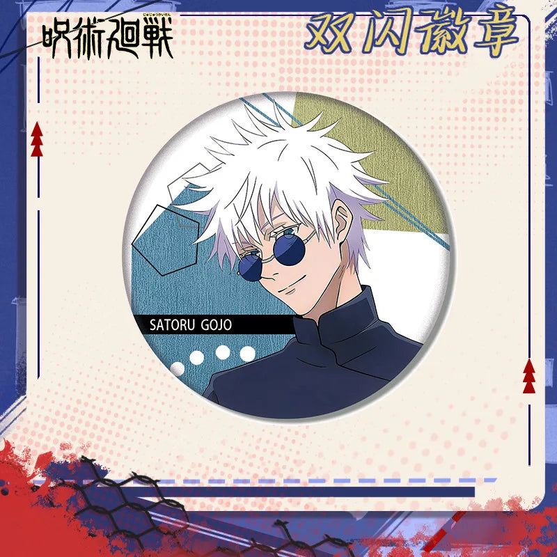 Jujutsu Kaisen Gojo Geto Badge