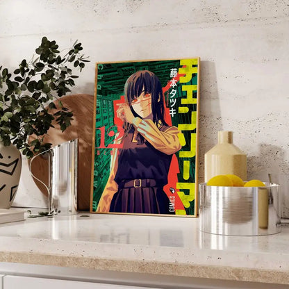 Chainsaw Man Poster Sticker