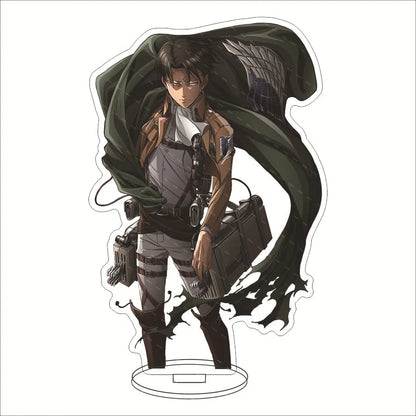 16CM Anime Acrylic Stand‌ Attack on Titan Connie Springer Mikasa Ackerman Eren Jaeger Armin Arlert Cos Figure Ornaments Gifts