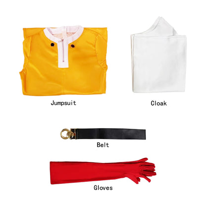 One Punch Man Saitama Cosplay Suit