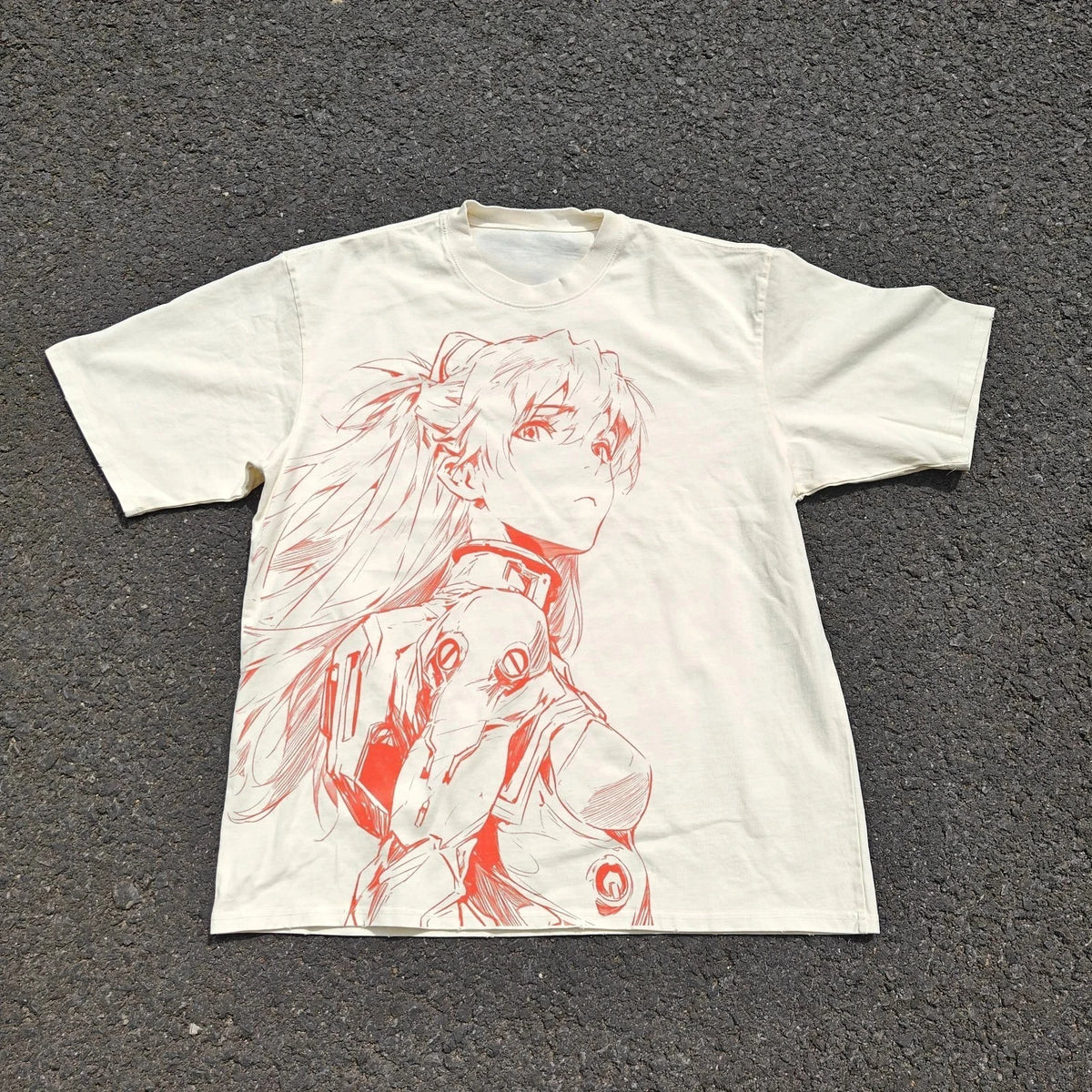 Evangelion Asuka Vintage T-Shirt