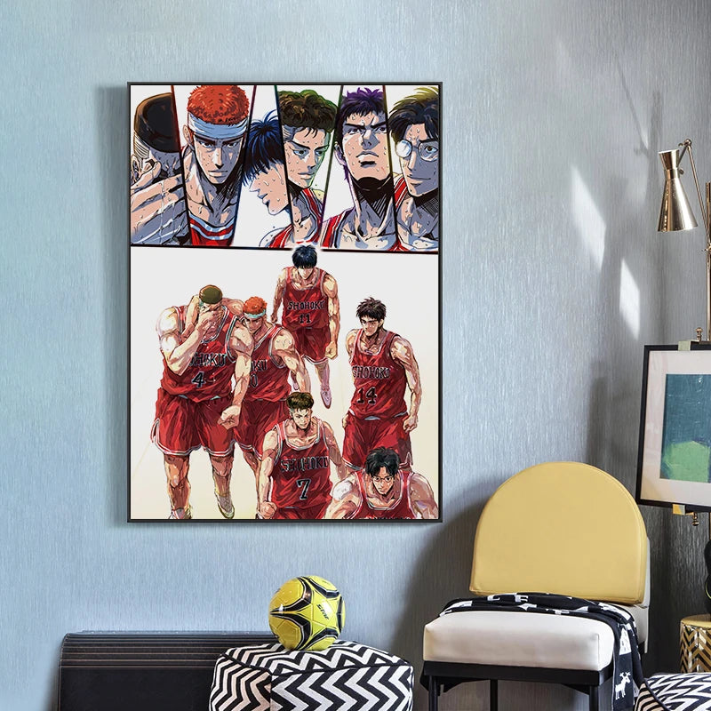 Slam Dunk Poster Canvas