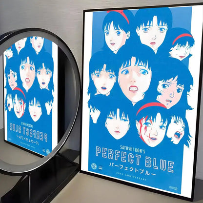 Perfect Blue Poster Wall Art