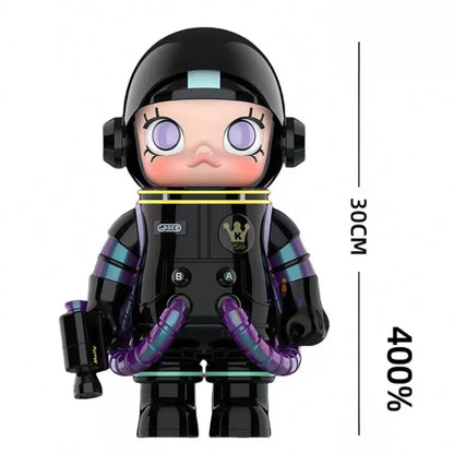 POP MART Giant Space Molly 400% Series Limited Edition Anime Action Figure Decorative Ornament Collectible Christma Gift