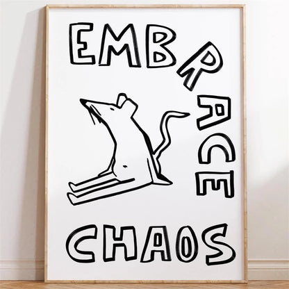 Black and White Humor Poster A Frog Sitting on The Toilet Print Canvas Painting Minimalist Wall Art Picture for Home Decoration