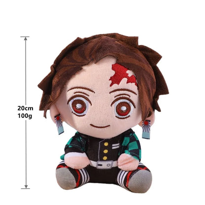 Demon Slayer Anime  Stuffed Toy Cute Dolsl Demon Slayer Manga Doll Kimetsu No Yaiba Tanjirou Nezuko Children's Gift Decor