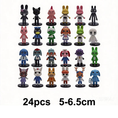 Cool Animal Hospital Action Figure Horror Game Model Toys Set