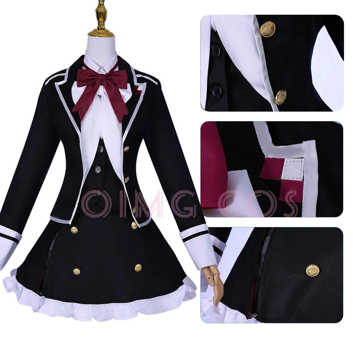 Diabolik Lovers Komori Yui Cosplay Costume