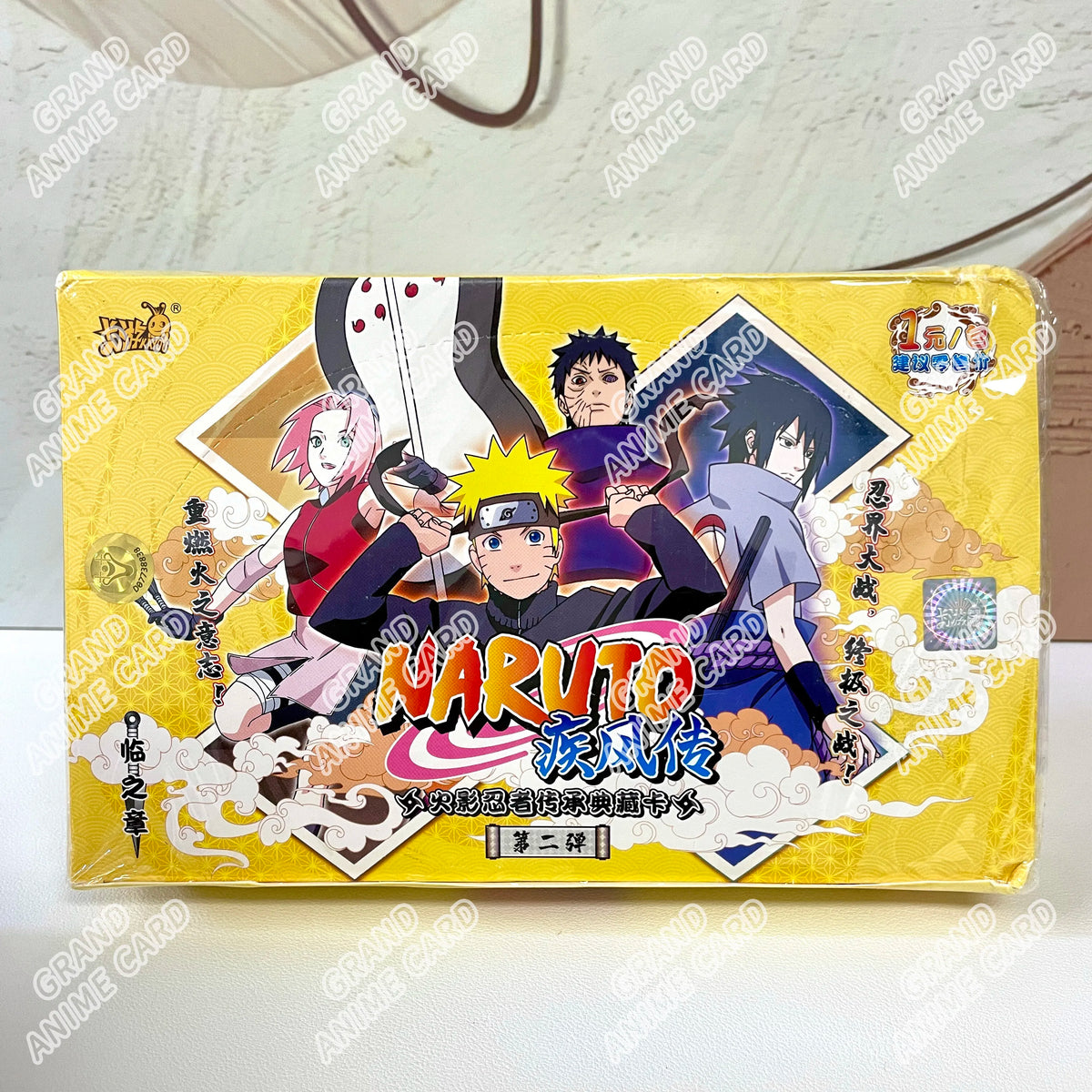 KAYOU Genuine Naruto Cards T2W9 T4W8 Booster Box Anime TCG Rare SE BP CR MR Ninja World Fight Chapter Collection Kids Toy Gift