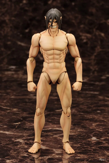 Kotobukiya Eren Yeager Action Figures Attack on Titan Anime Assembly Model Collection Gift