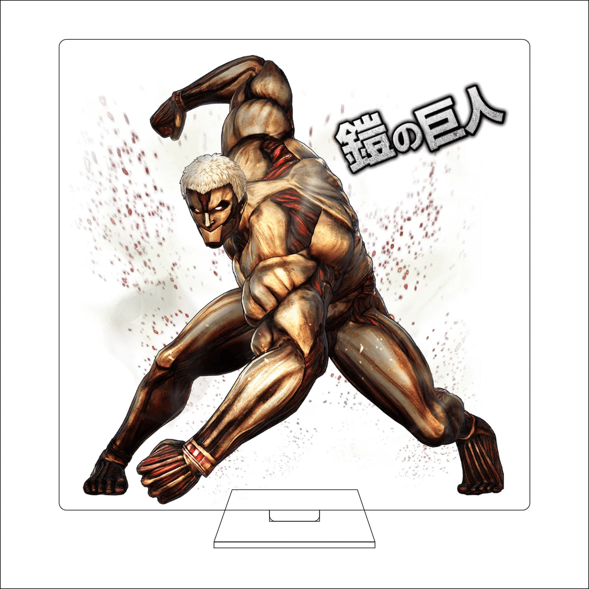 16CM Anime Attack on Titan Cosplay Acrylic Figure Stand Plate Eldo Gin Floch Forster Ornaments Gifts