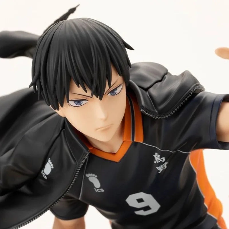 New Haikyuu Gk 20cm Hinata Shoyo Tobio Kageyama Crow Stump Statue Model Cool Desktop Decoration Figure Collector Anime Fanatic