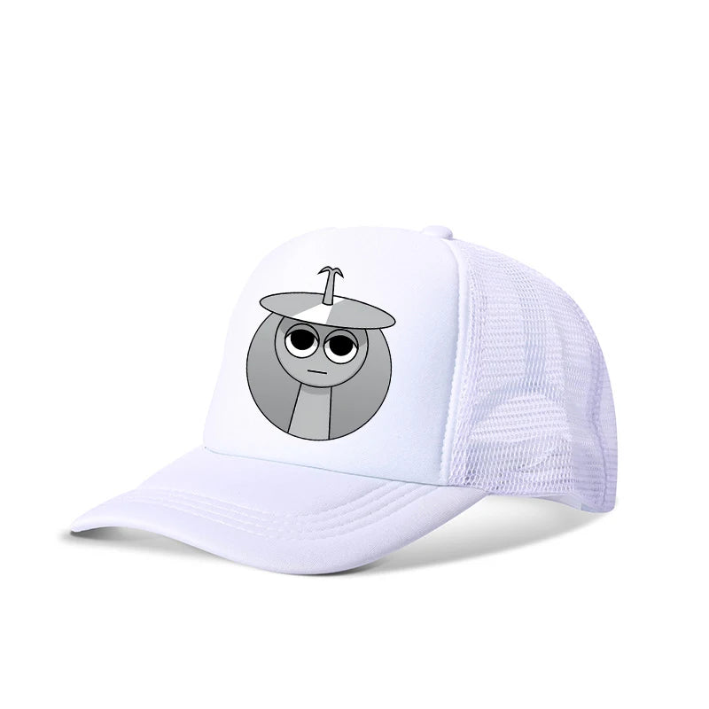 Sprunkis Cartoon Mesh Cap