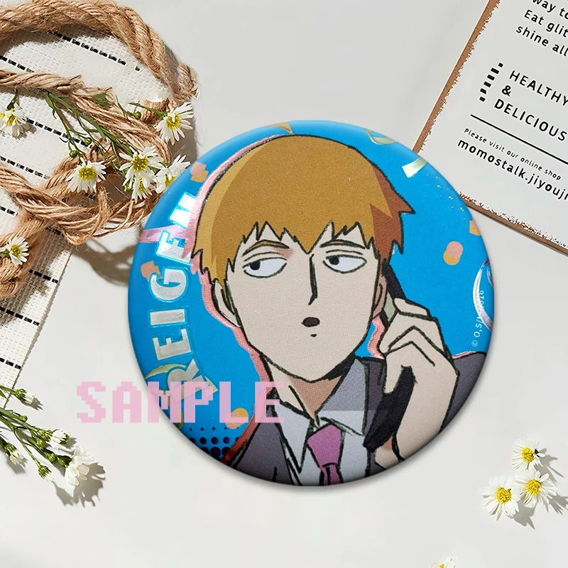 Mob Psycho 100 Shigeo Kageyama Button Pin