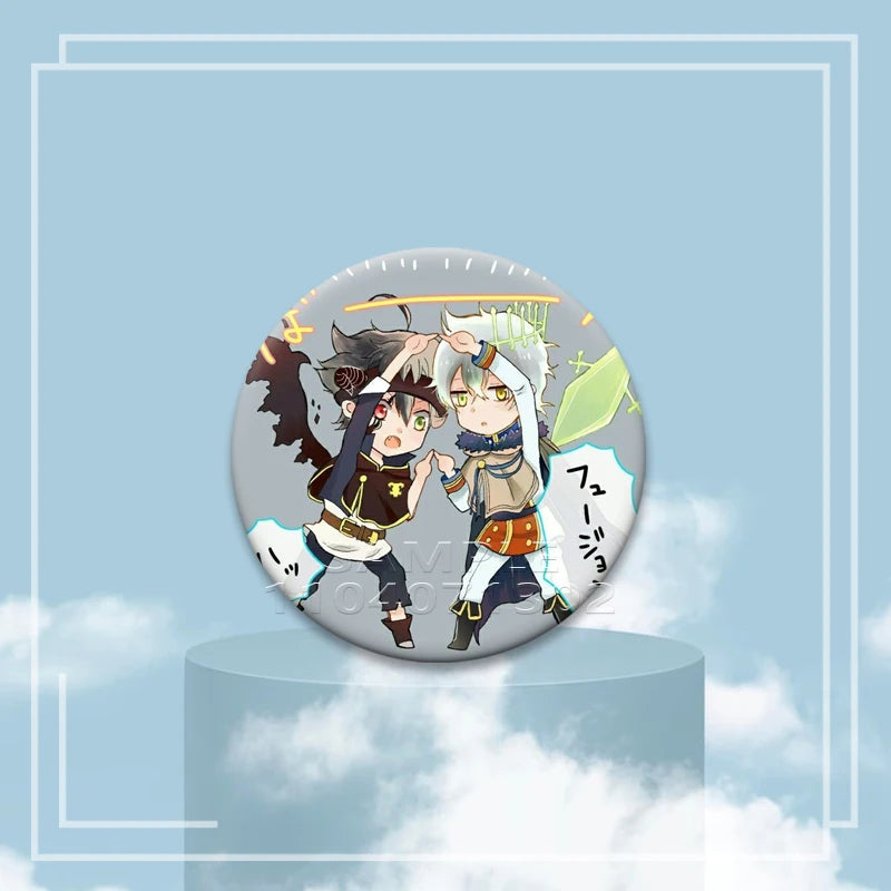 Black Clover Characters Pin