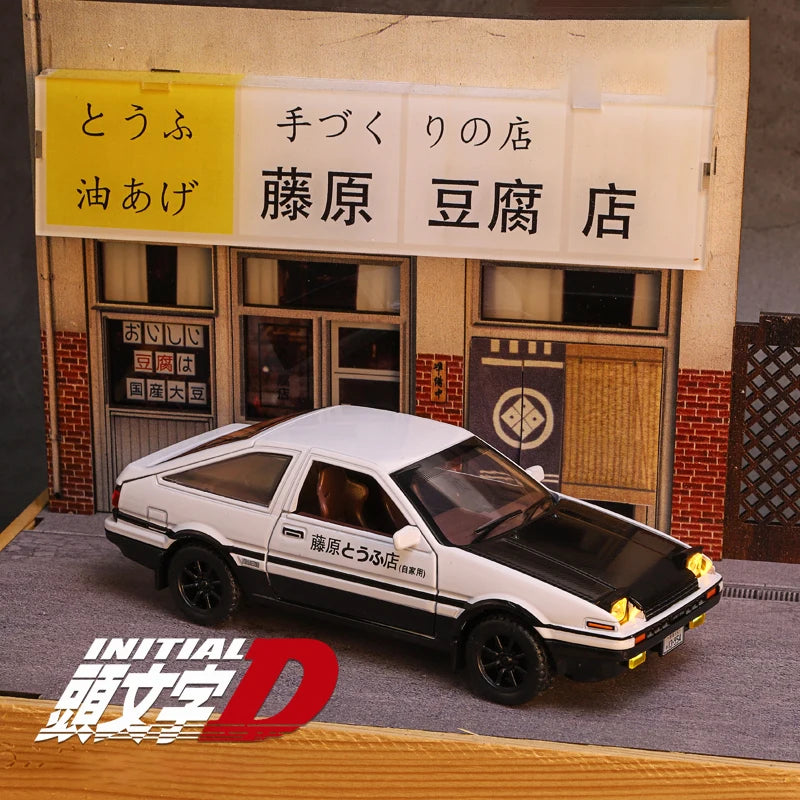 Initial D AE86 Garage Display Case