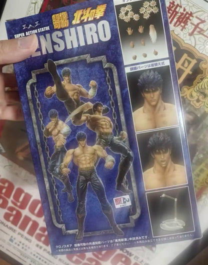 In Stock 100% Original Medicos JOJO Hokuto No Ken Kenshiro Fist Of Tie North Star Action Figures Anime Model Toys Collection
