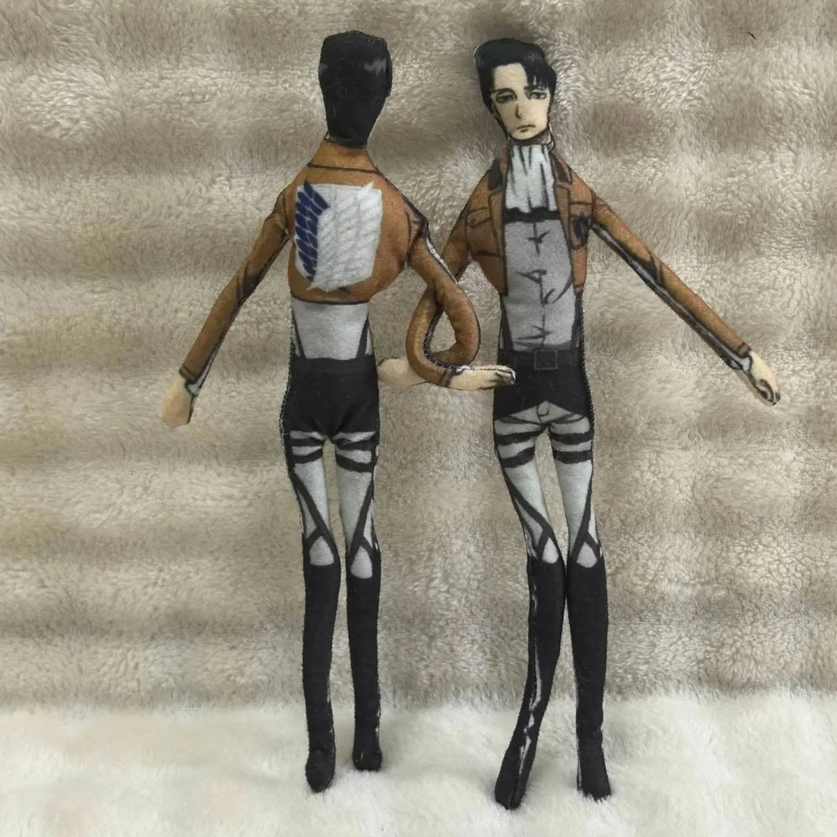 Anime Attack On Titan Levi Cosplay Body Wire Skeleton Action  Abstract Model Fashion Dolls Kids Birthday Gifts