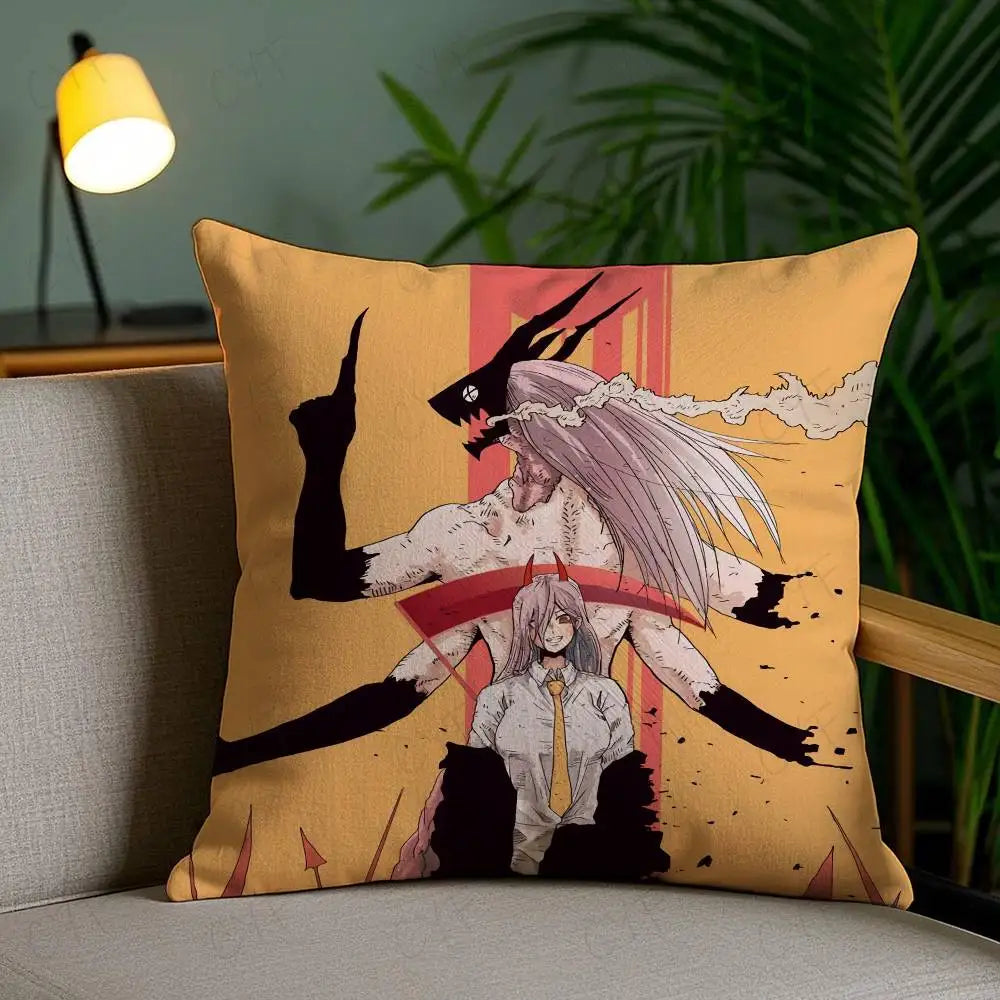 Chainsaw Man Pochita Pillow Case