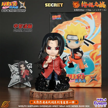 In Stock Genuine FUNISM Naruto Shippuden The Ultimate Battle Series Blind Box Naruto Sasuke Trendy Toy Figurine Gift