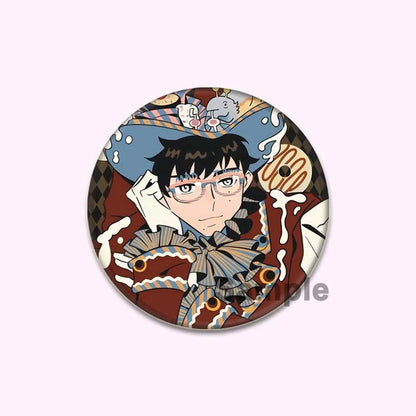 Blue Exorcist Okumura Rin Brooch Pins