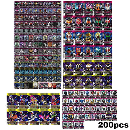 Hot Kamen Rider Card Set for Belt Sync White Emperor Magenta Decade Custom Cards Kaito Diend DIY Kit with CSM Grade Anime Gift