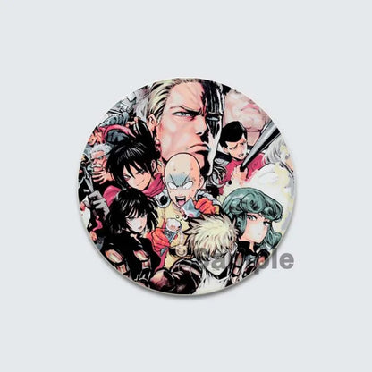 One Punch Man Saitama Lapel Pin