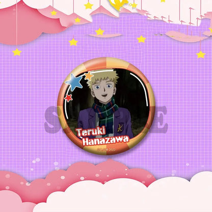 Mob Psycho 100 Character Lapel Pin