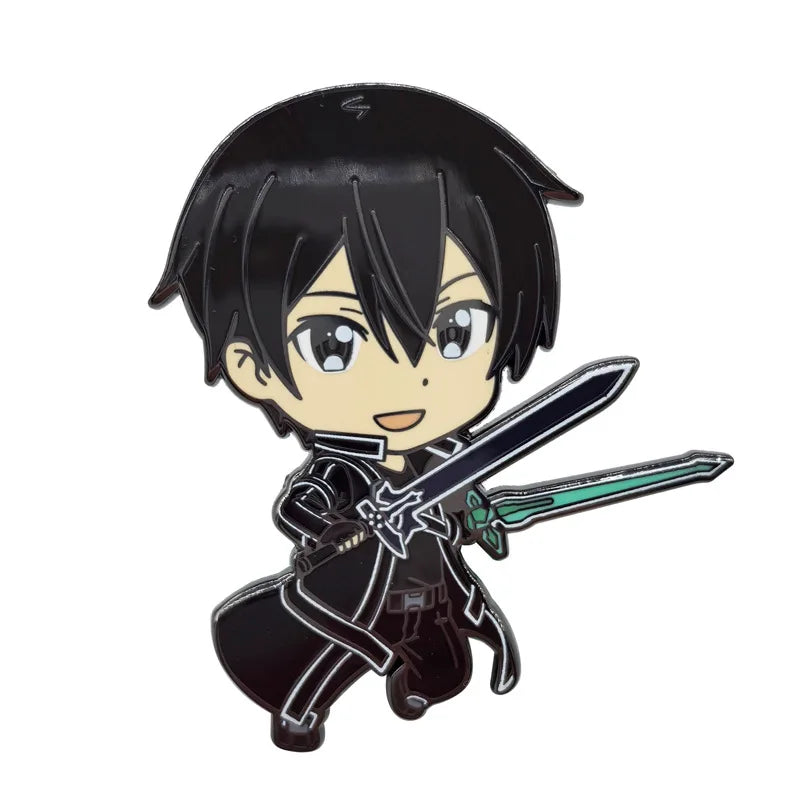 Sword Art Online Kirito Asuna Pins