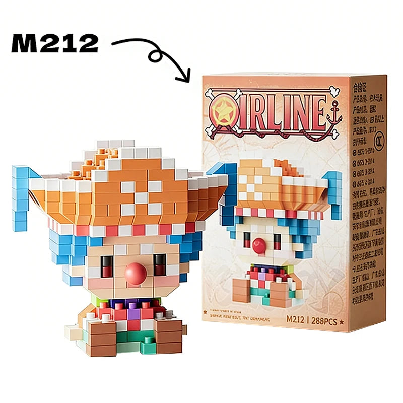 One Piece Chopper Buggy Building Blocks