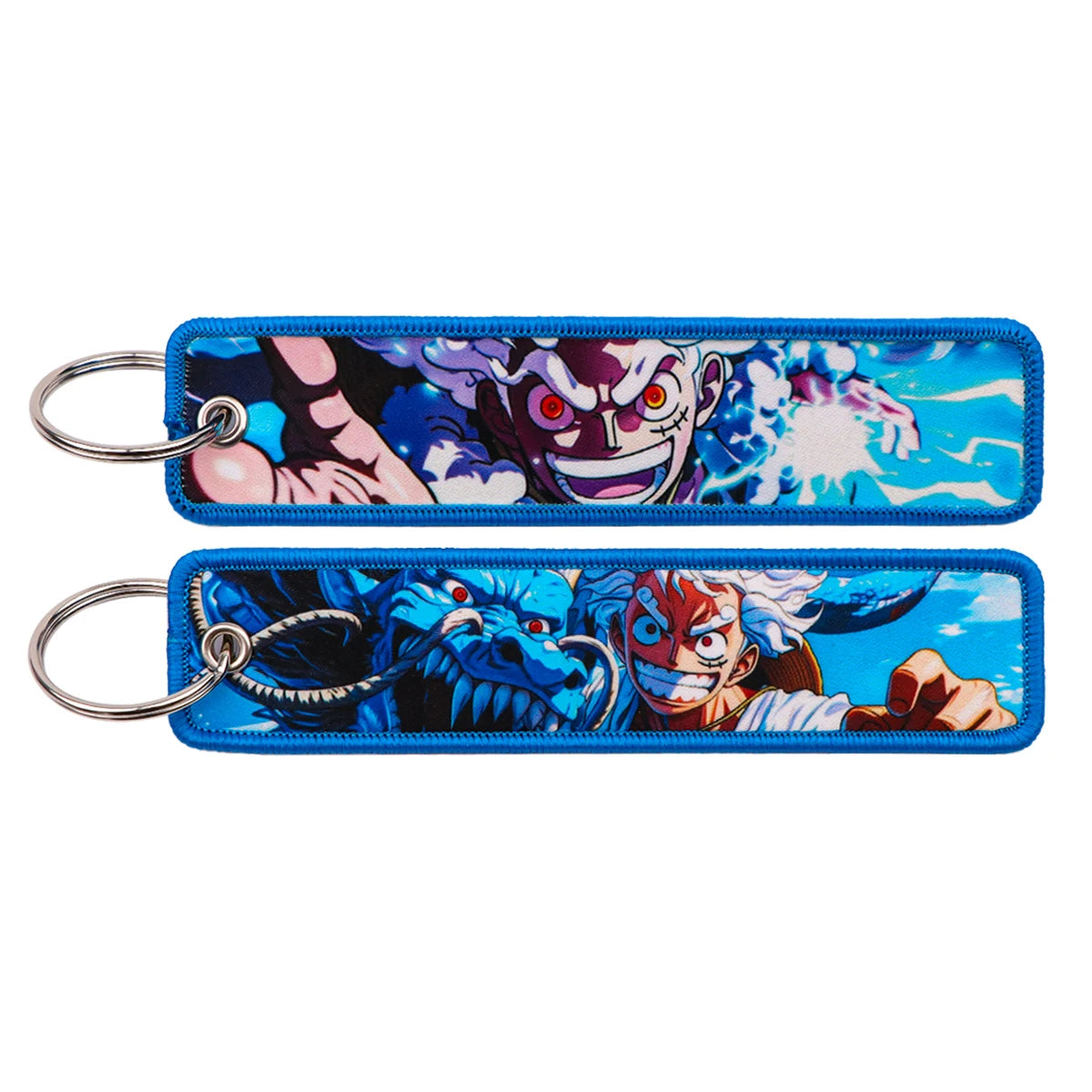 Anime Embroidery Keychain