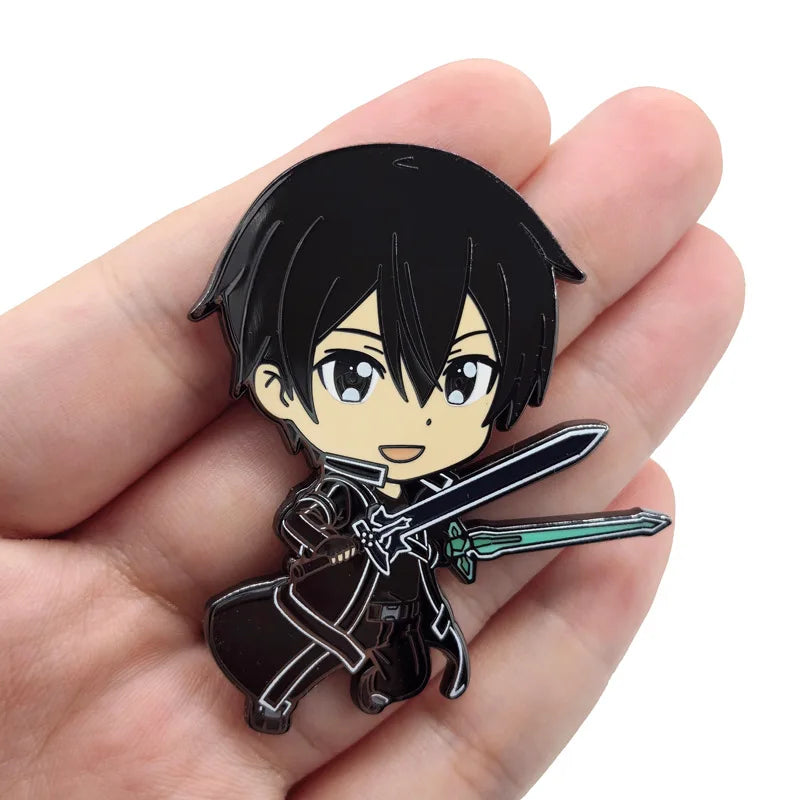 Sword Art Online Kirito Asuna Pins