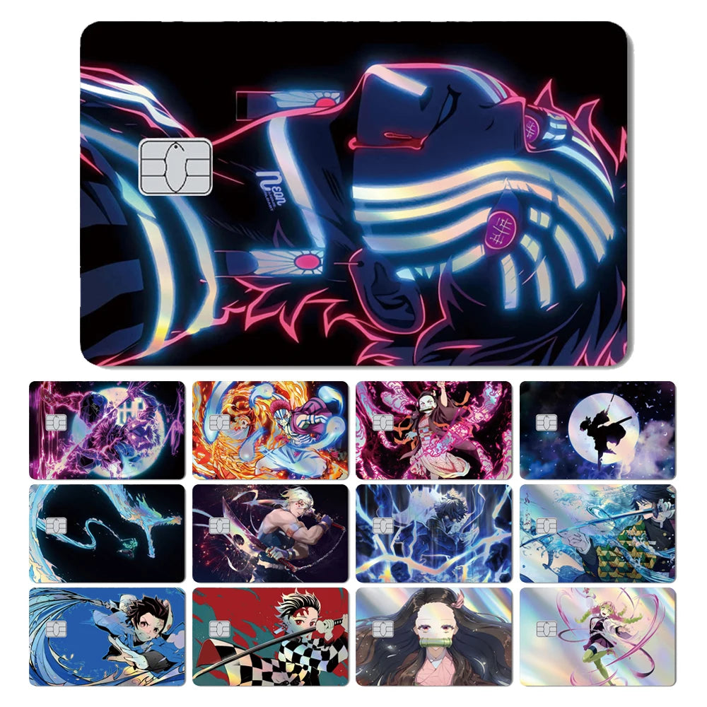 Demon Slayer Shark Holographic Card Skin