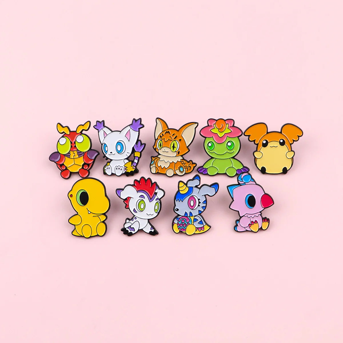 Cartoon Monster Elf Brooches