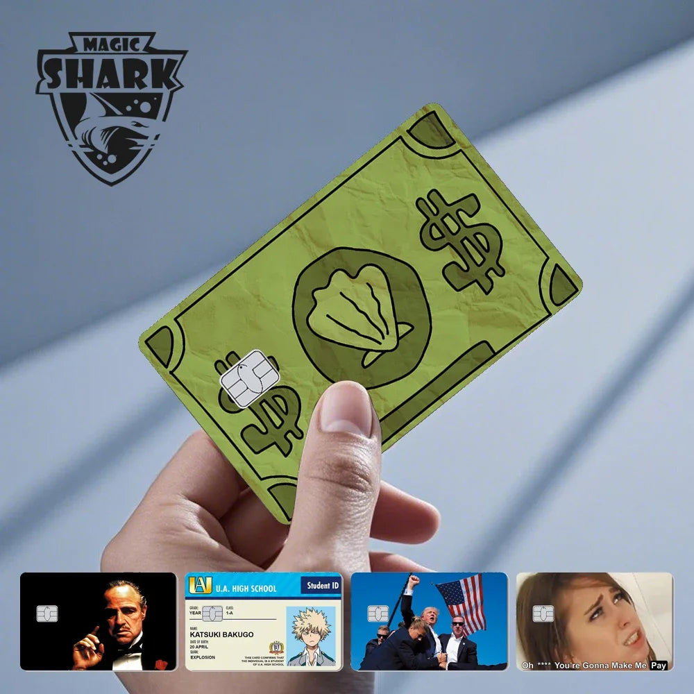 Conch Money Bow Debit Card Skin