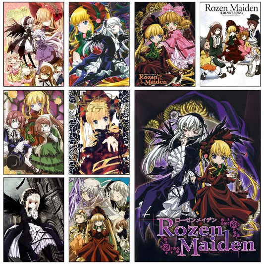 Anime Rozen Maiden Poster HD Self-Adhesive Wall Decor